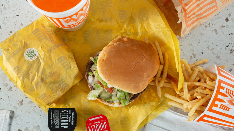 A Whataburger meal.
