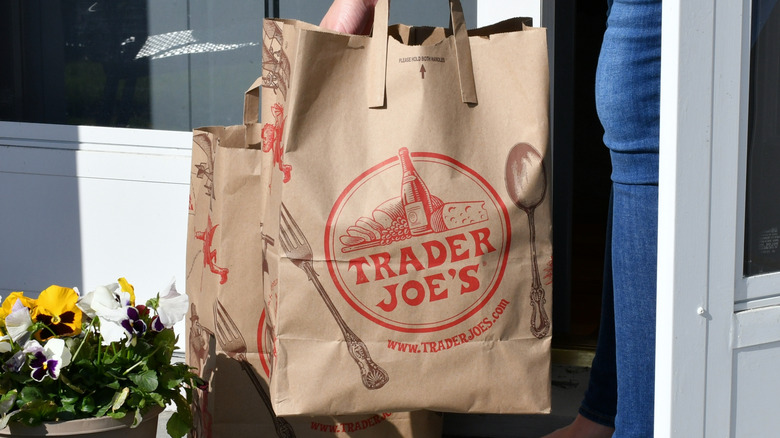 Trader Joe's paper shopping bag