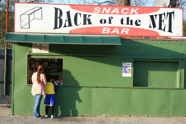 We'll tell you where they're not eating: the snack bar.