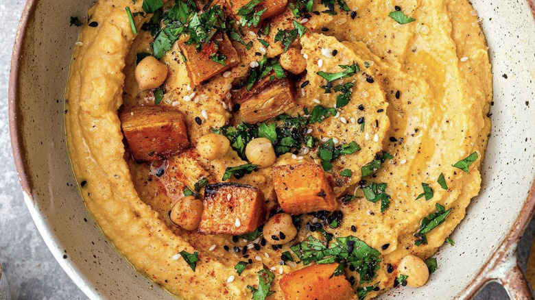 Sweet potato hummus