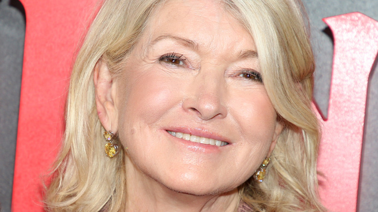 Martha Stewart smiles at red carpet showing of 2025 Stranger Things play premiere