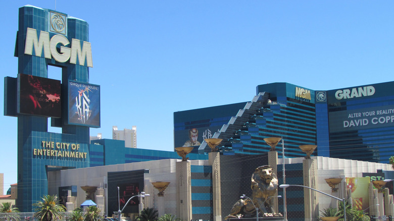 mgm grand hotel exterior