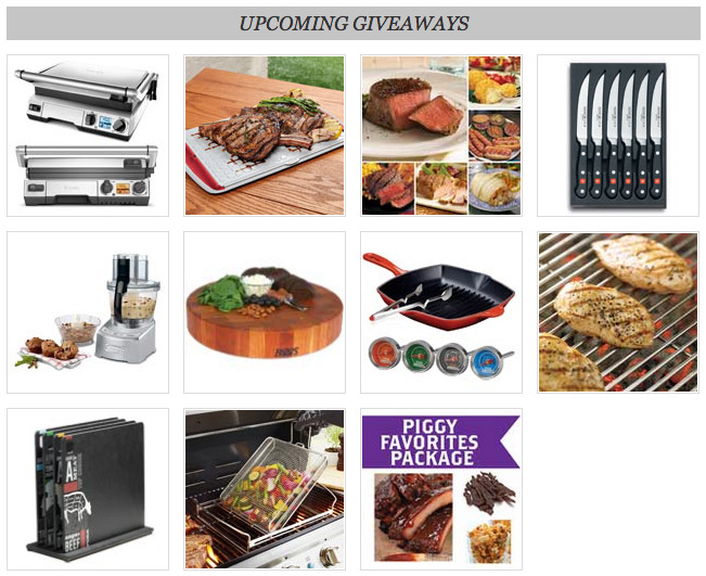 We're halfway through The Great Grilling Month Giveaway!