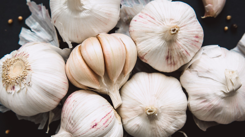 bulbs of garlic