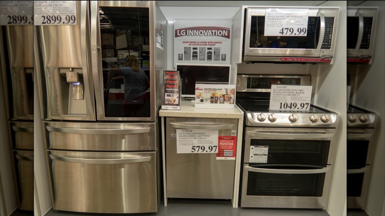 Costco appliances section