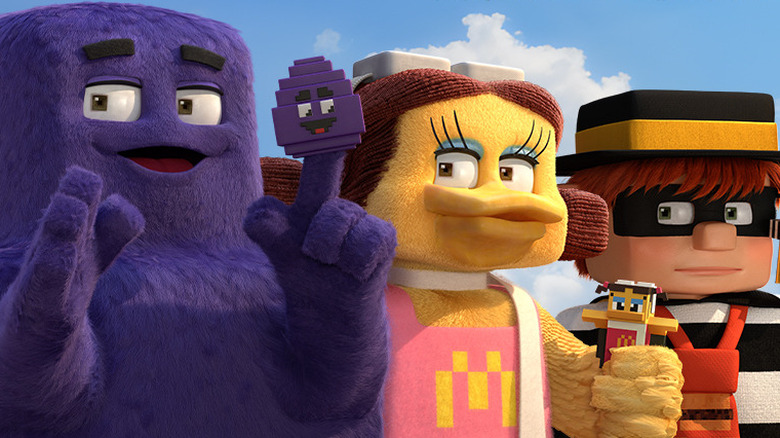 Minecraft McDonaldland characters