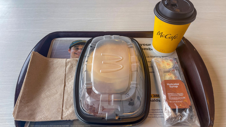 McDonald's hot cakes breakfast