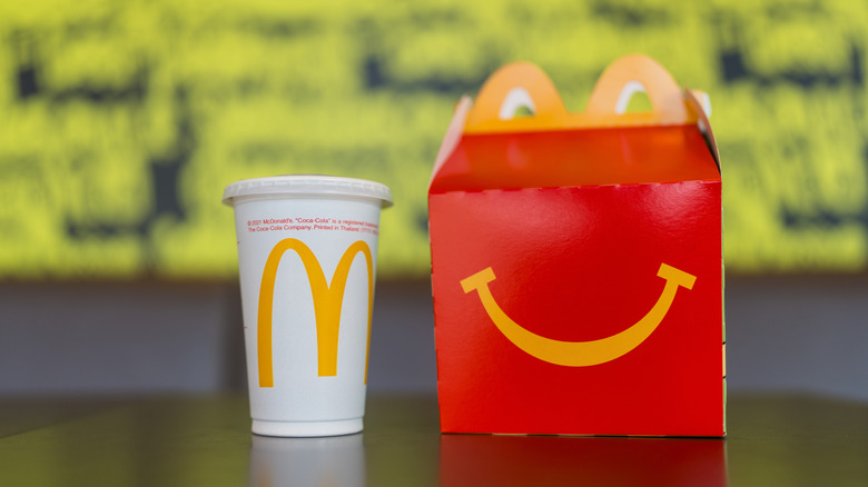Happy Meal box and drink cup