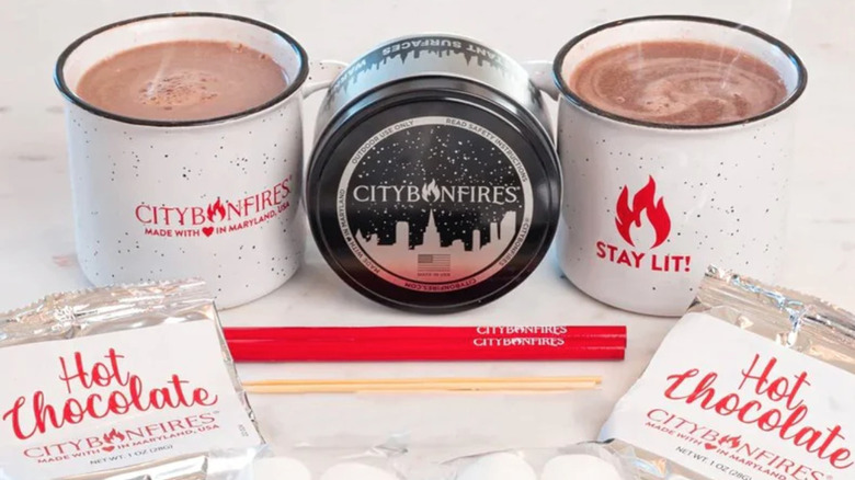 City Bonfires Deluxe hot chocolate kit
