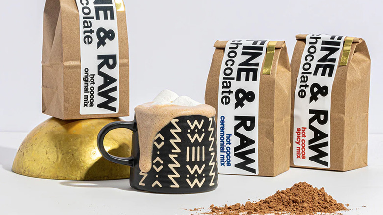 Fine & Raw — hot cocoa mix trio 