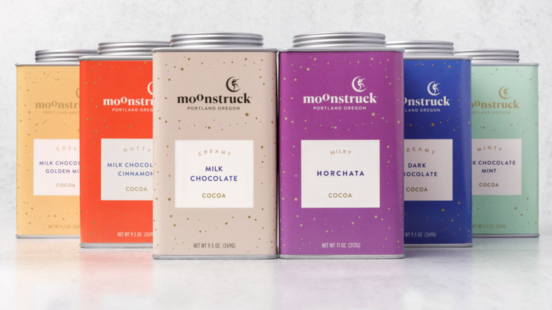 Moonstruck Chocolate Hot Chocolate Lovers deluxe set