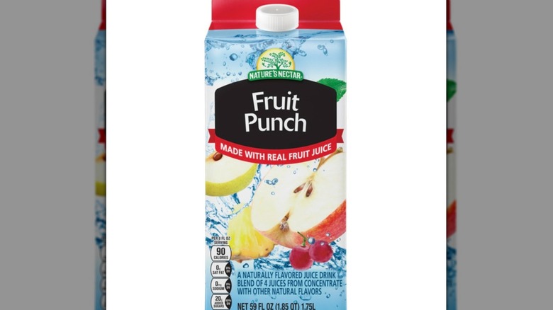 Bottle of Fruit Punch