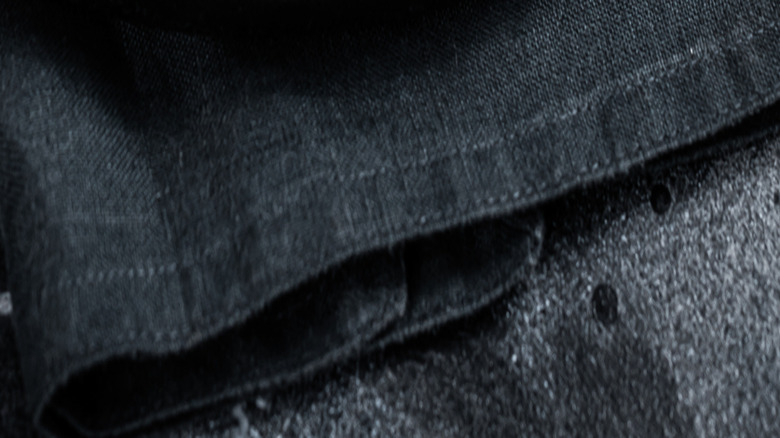 A sliced hanger steak