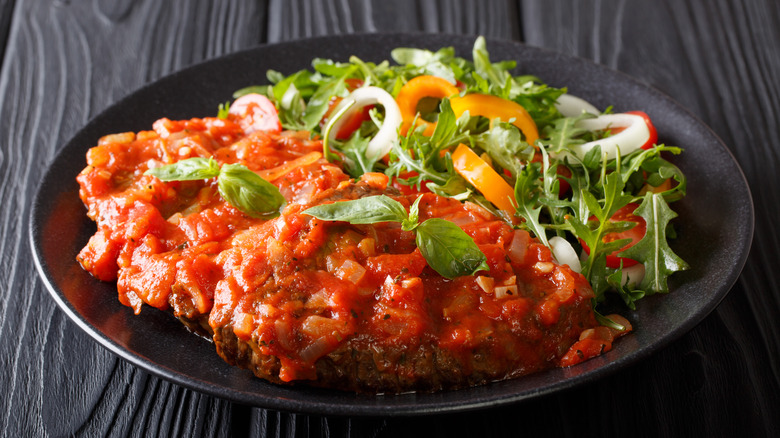 Carne alla pizzaiola