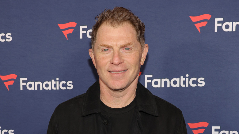 Bobby Flay attending a red carpet event