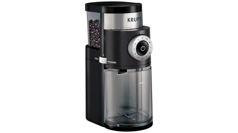 Krups Precise Stainless Steel Flat Burr Grinder