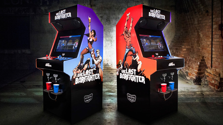 The Last Barfighter: An Arcade Game That Pours You A Beer If You Win.