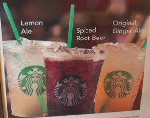 Starbucks is testing out handcrafted root beer and ginger ale.