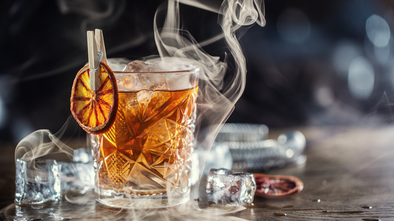 whiskey with liquid smoke