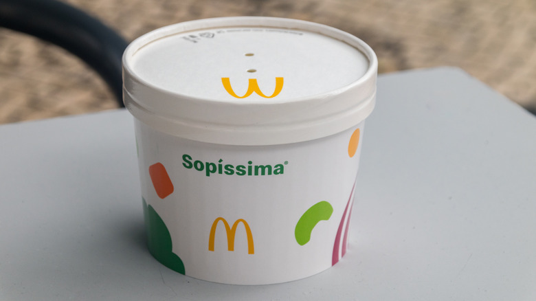 McDonald's soup from Portugal.