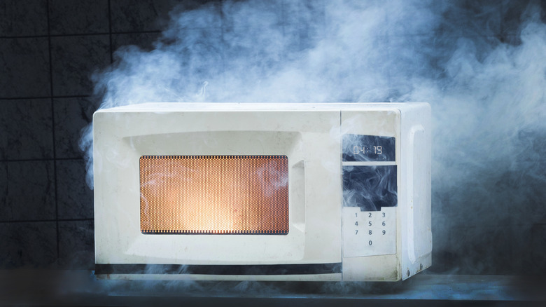 Microwave fire