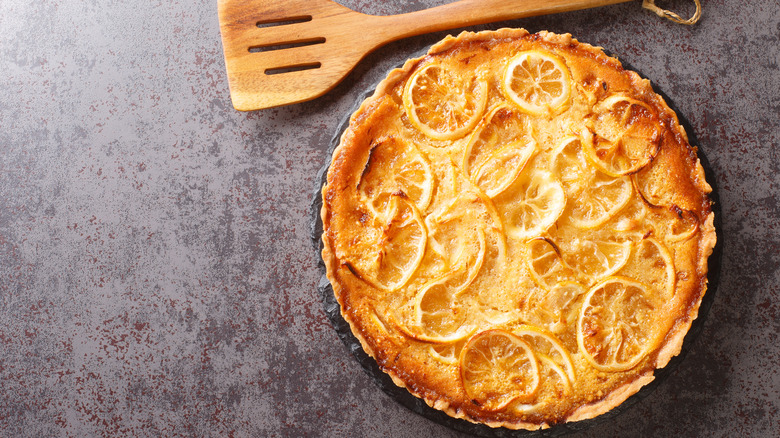 Baked Shaker lemon pie