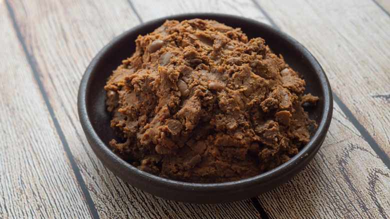 A bowl of doenjang