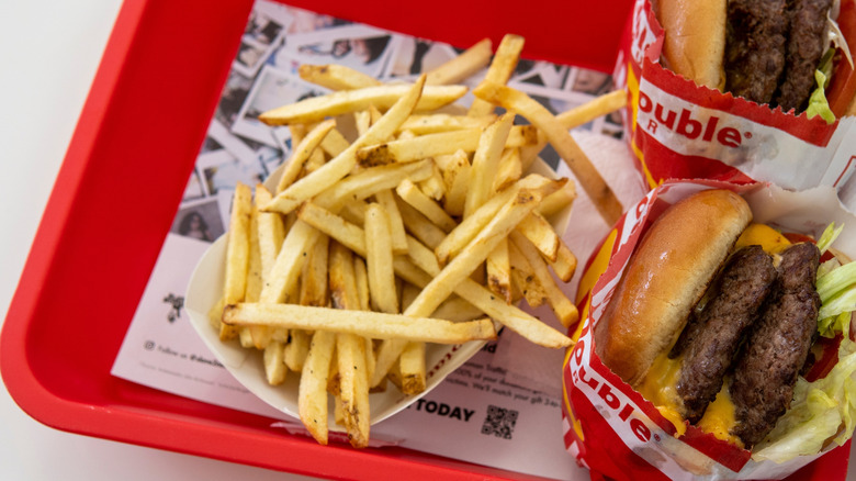 Pale fries at In-N-Out