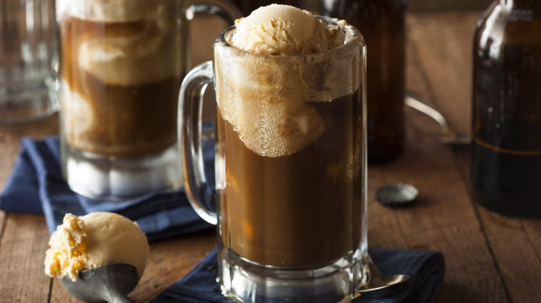 root beer floats ice cream