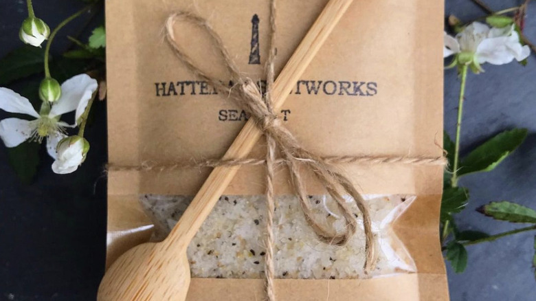 Sea salt packet Hatteras Saltworks 