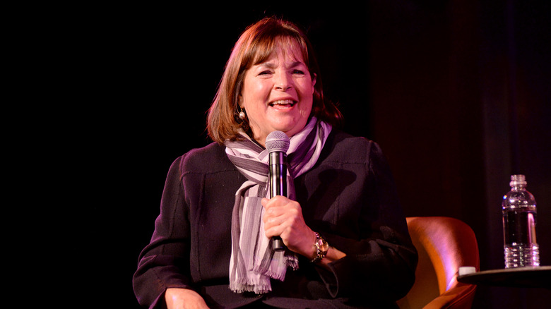 Ina Garten on stage at 2019 New Yorker Fesitval