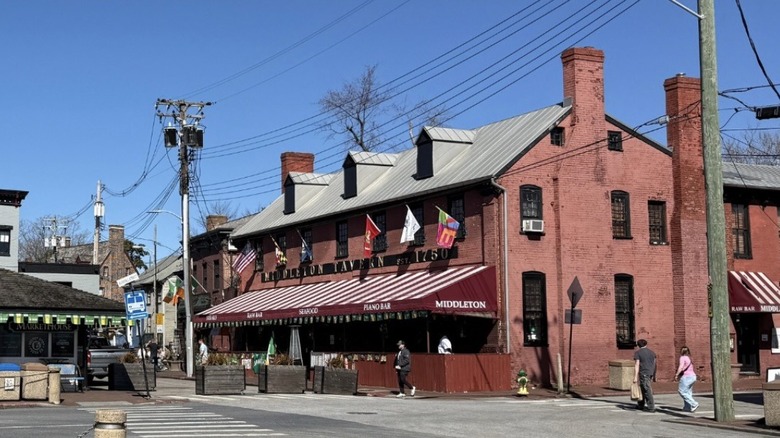 Exterior view of Middleton Tavern