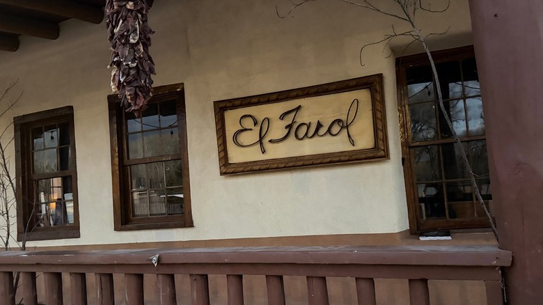 Exterior of El Farol restaurant