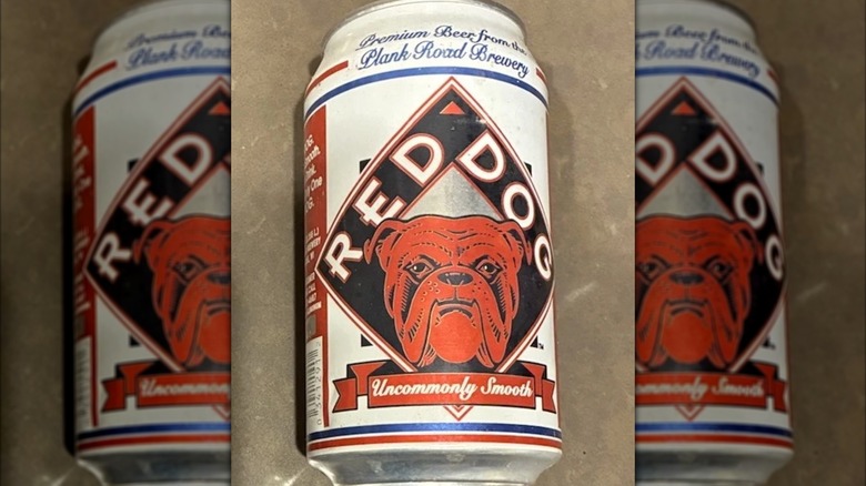 Can of Red Dog beer