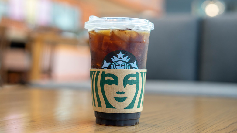 large starbucks iced coffee