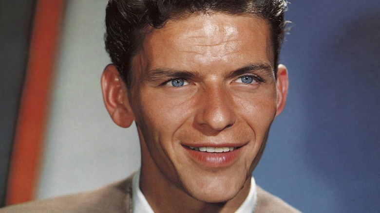 Frank Sinatra smiling