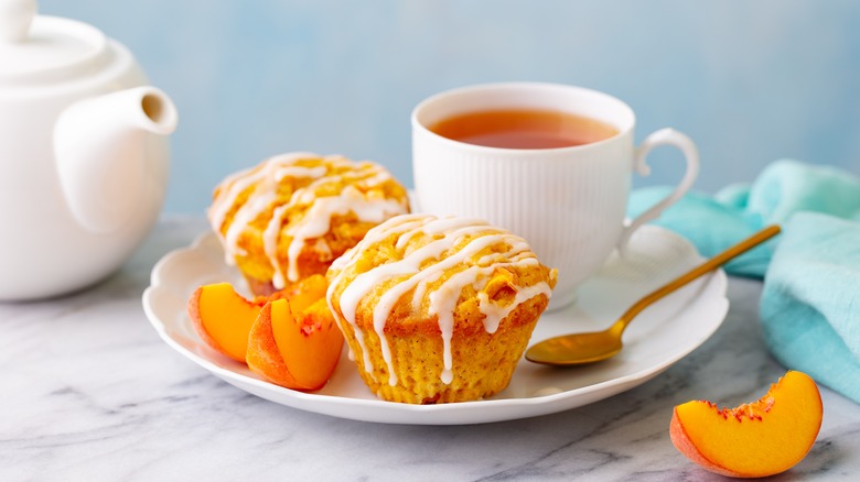 Muffins with icing