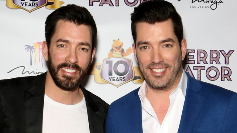 Drew and Jonathan Scott, known as the Property Brothers, smiling