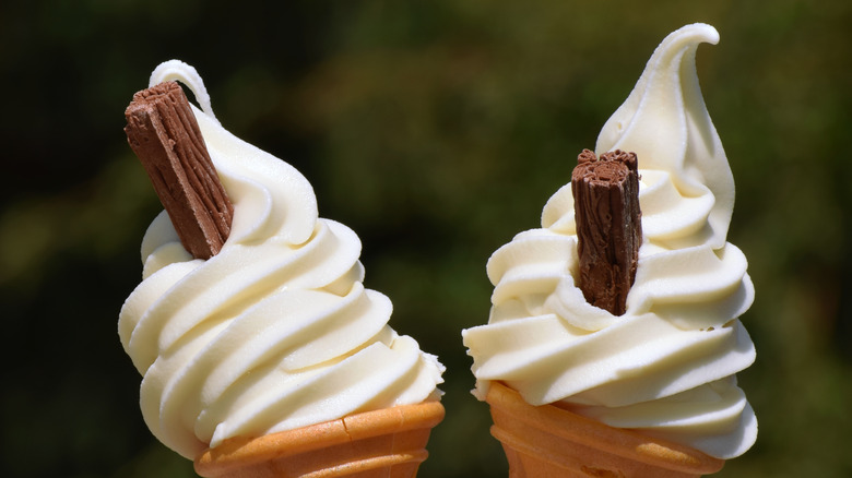 Soft serve cones