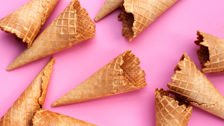 Ice cream cones