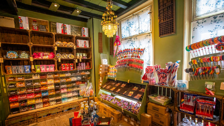 Vintage candy store.