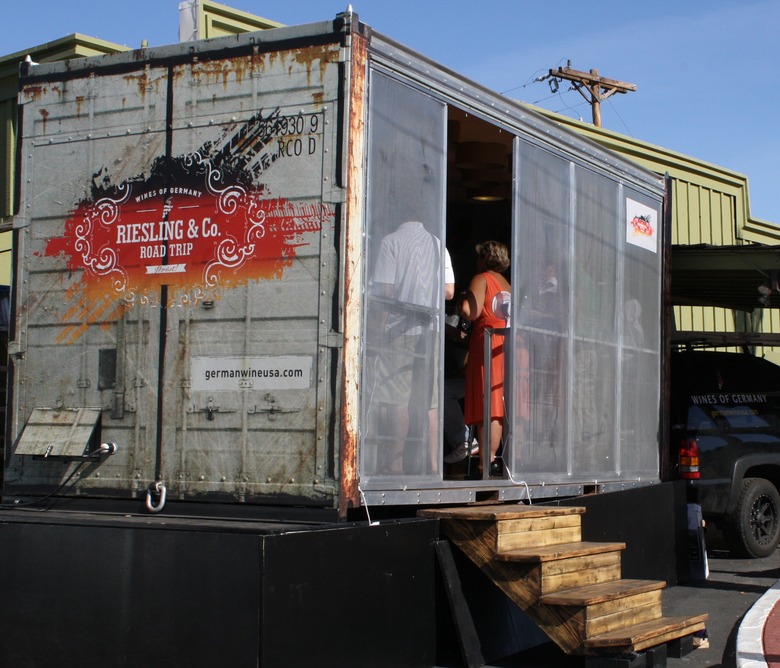 The one-of-a-kind Riesling-dispensing truck will be in action again this May.