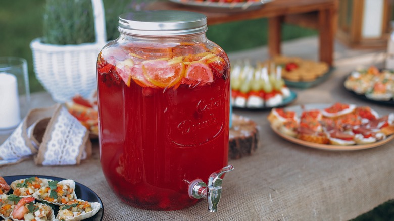 Batched cocktail for a party