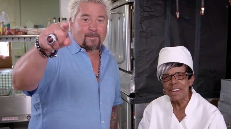 Guy Fieri and Ma Harper pictured together