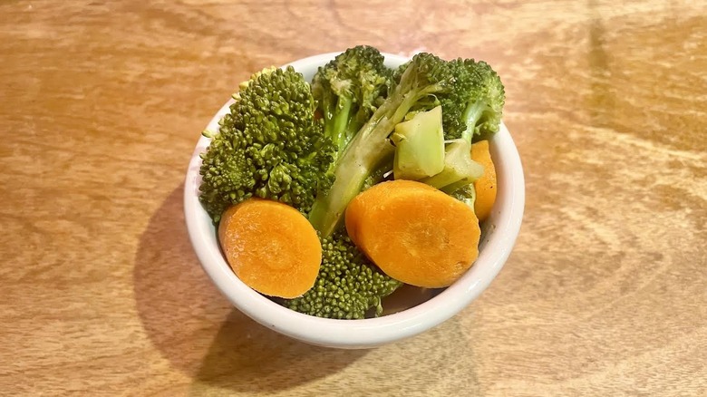 Texas Roadhouse steamed vegetables