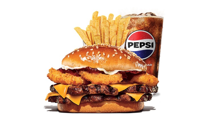 A Texas BBQ King Medium Meal.