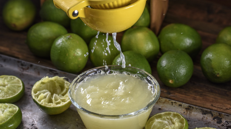 Fresh squeezed lime juice