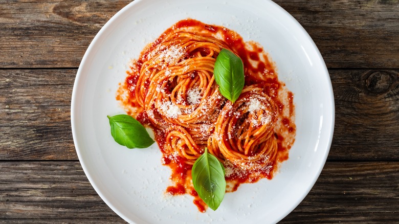 The Tomato Swap For Satisfying Spaghetti Sauce