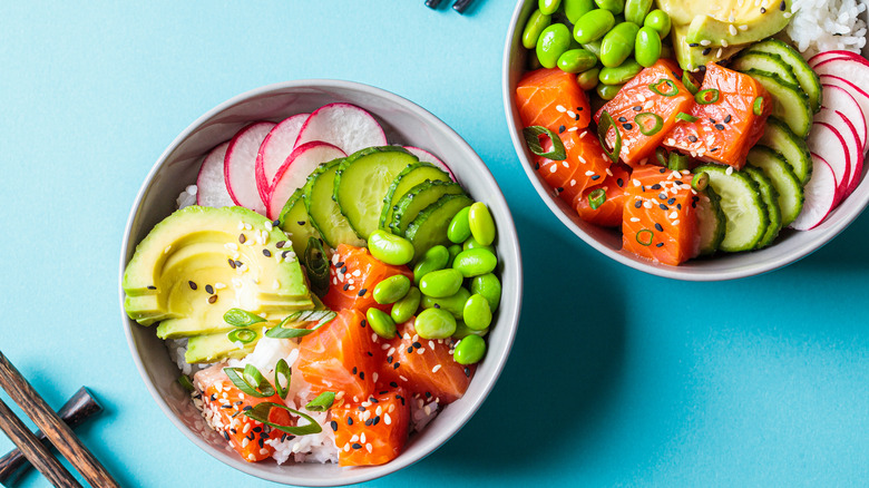 poke salad bowl