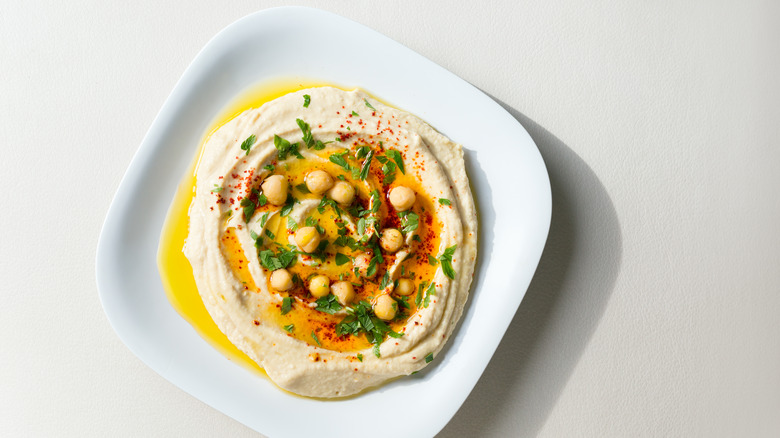 Bowl of hummus
